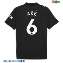 Maglie da calcio Manchester City Nathan Ake #6 Seconda Maglia 2025-26 Manica Corta